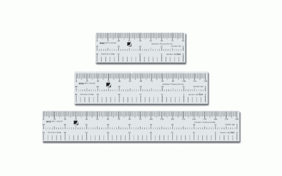 For Pilots :: Navigation Tools :: Rulers for WAC, VNC, VTC